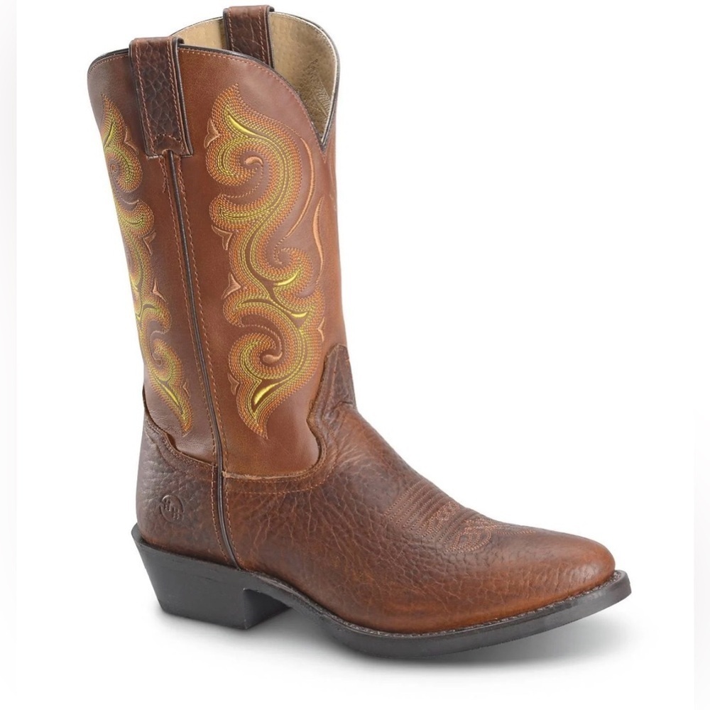 Double H Men’s 12” Work Western Boot in Brown Sz 9.5D